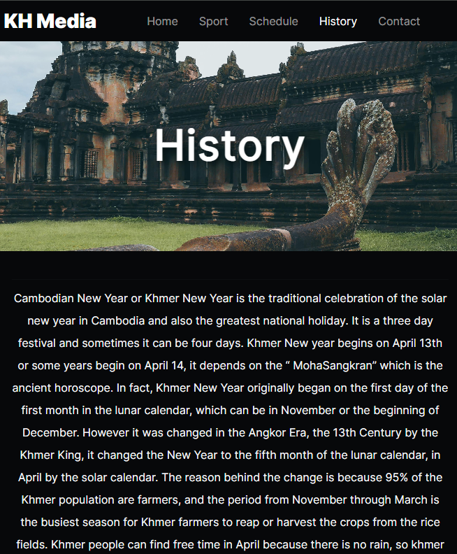 Khmer New Year Project